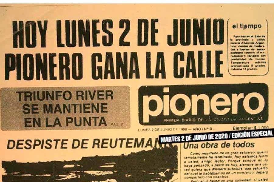 Pionero cumple 40 años