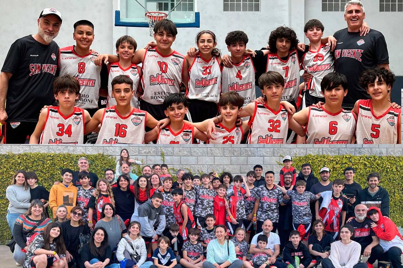 San Vicente campeón del XII Encuentro Internacional de Basquet