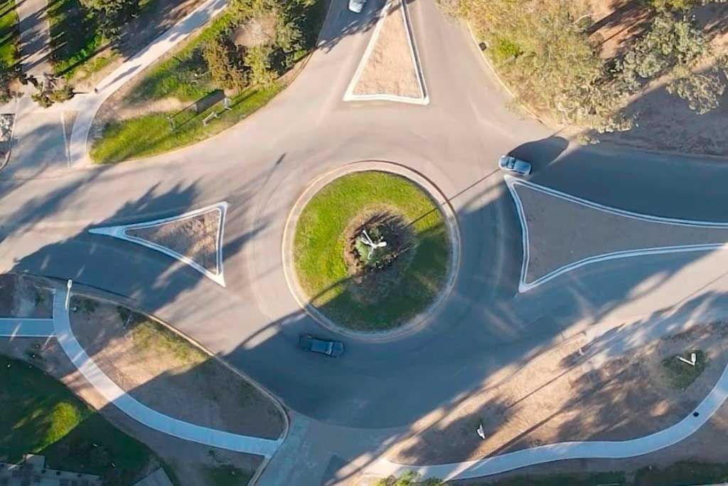 Finalizó la puesta en valor de la rotonda Bunge y Tridente