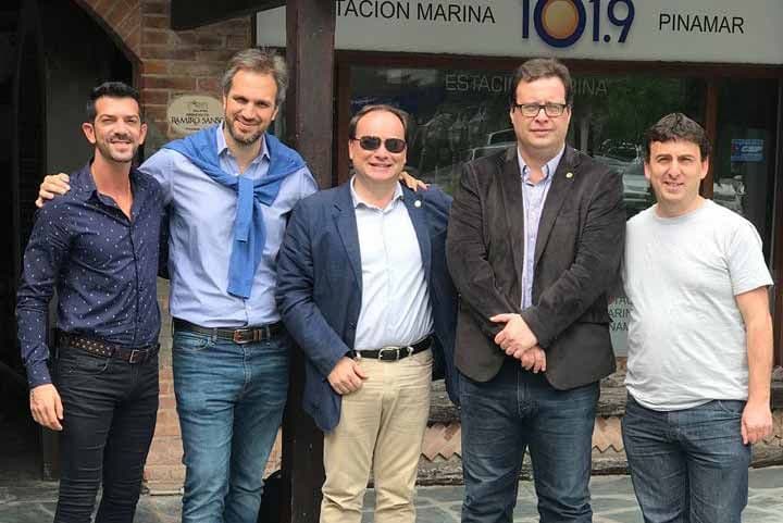 Representantes esteños visitaron el partido