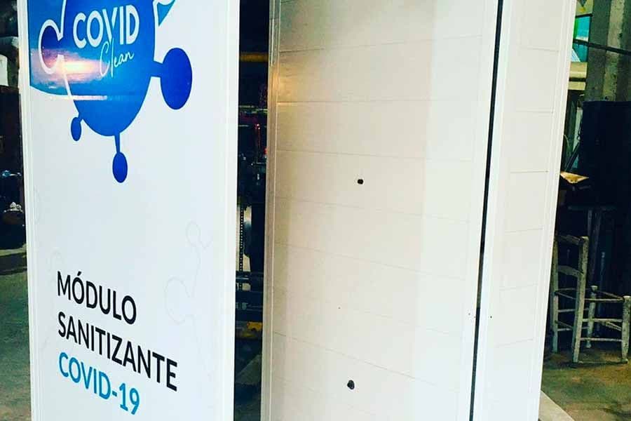 Llegaron los módulos sanitizantes a La Costa