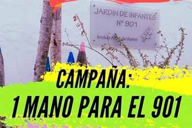El primer jardín de Pinamar necesita pintura