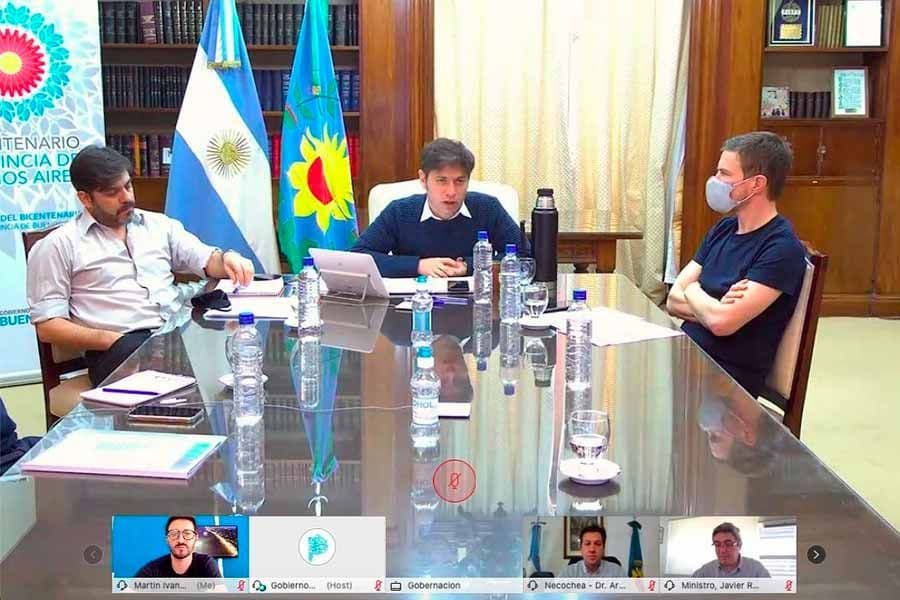 Kicillof alienta a conformar una mesa de trabajo de cara a la temporada