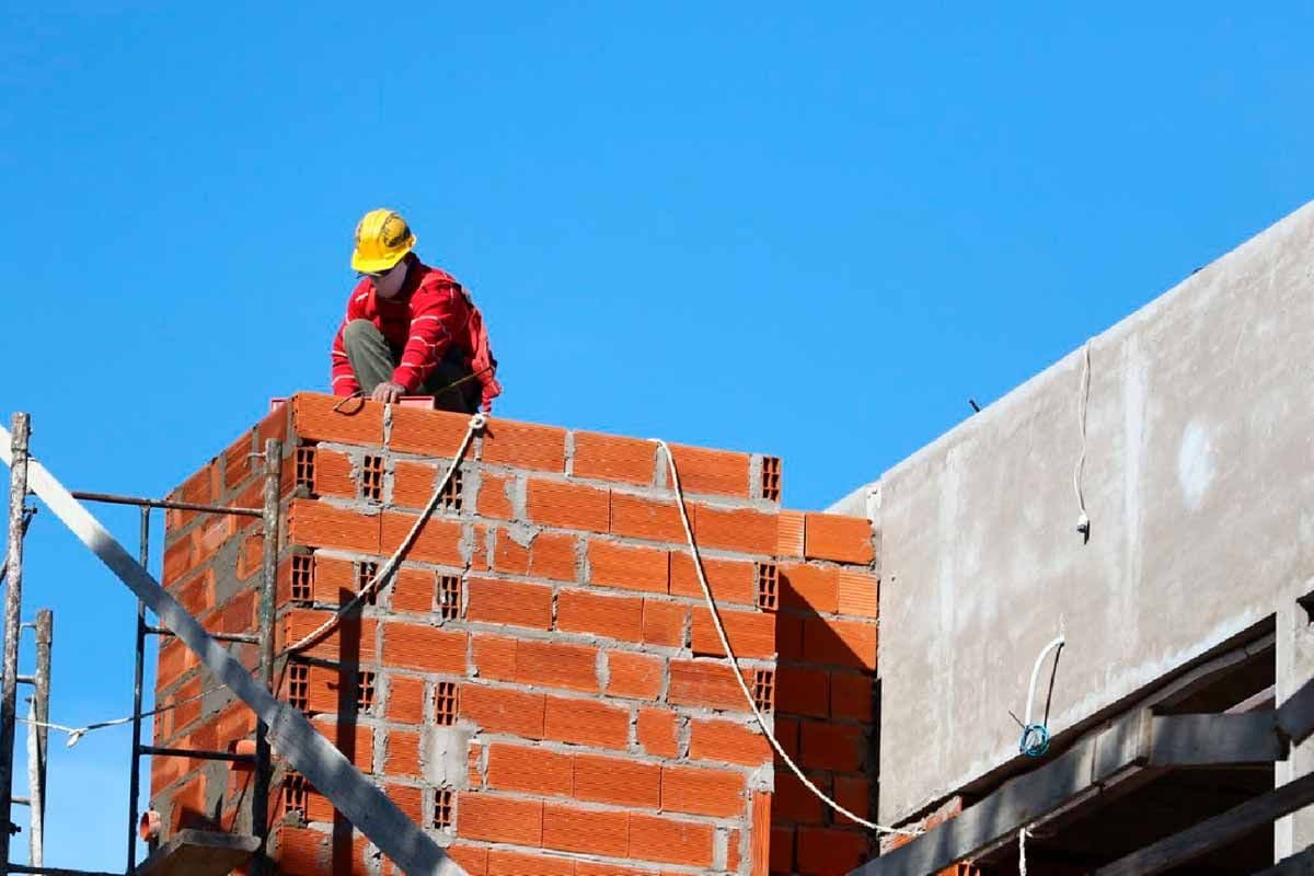 Pico histórico en obras de construcción