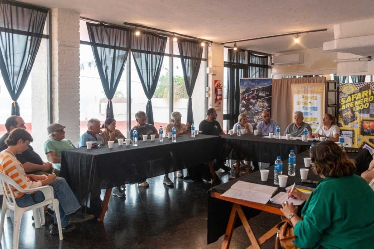 Barrera se reunió con referentes del sector turístico de Villa Gesell