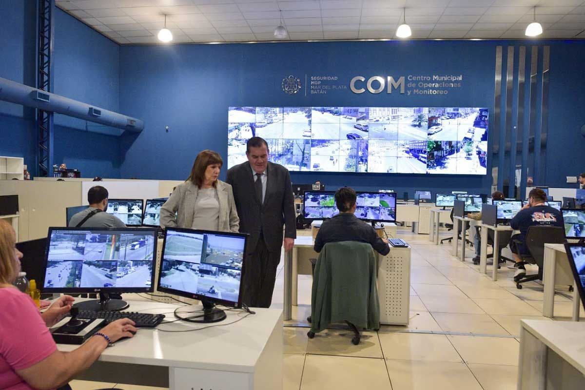 Bullrich refuerza la seguridad en Mar del Plata y lanza críticas a Kicillof