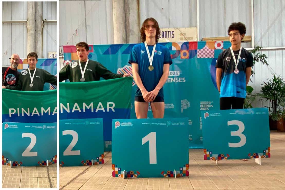 La natación pinamerense en los juegos bonaerenses