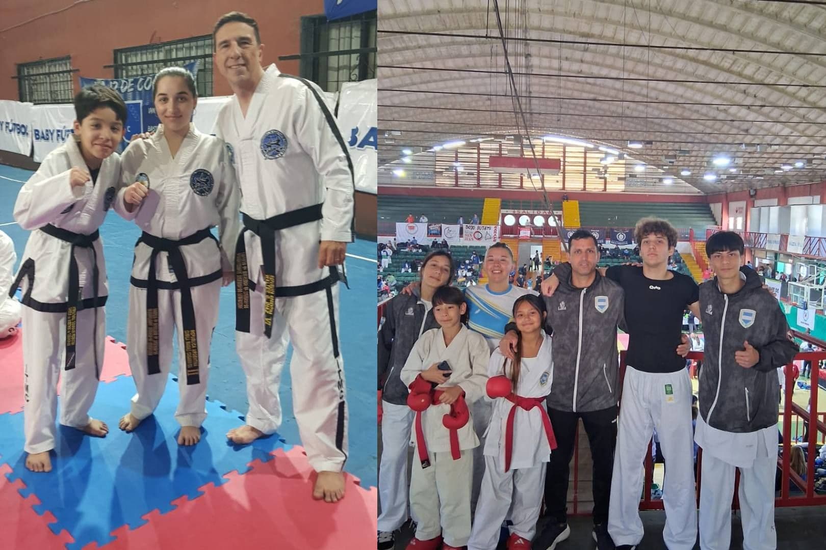 Las artes marciales a pura actividad